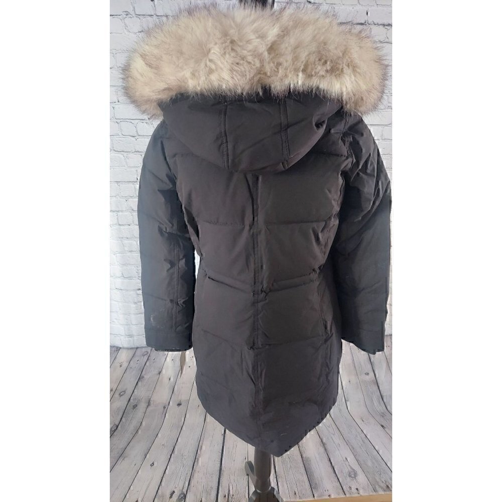 Michael Kors Black Parka with Detachable Faux Fur Lined Hood/NWT, XS - Picture 6 of 11